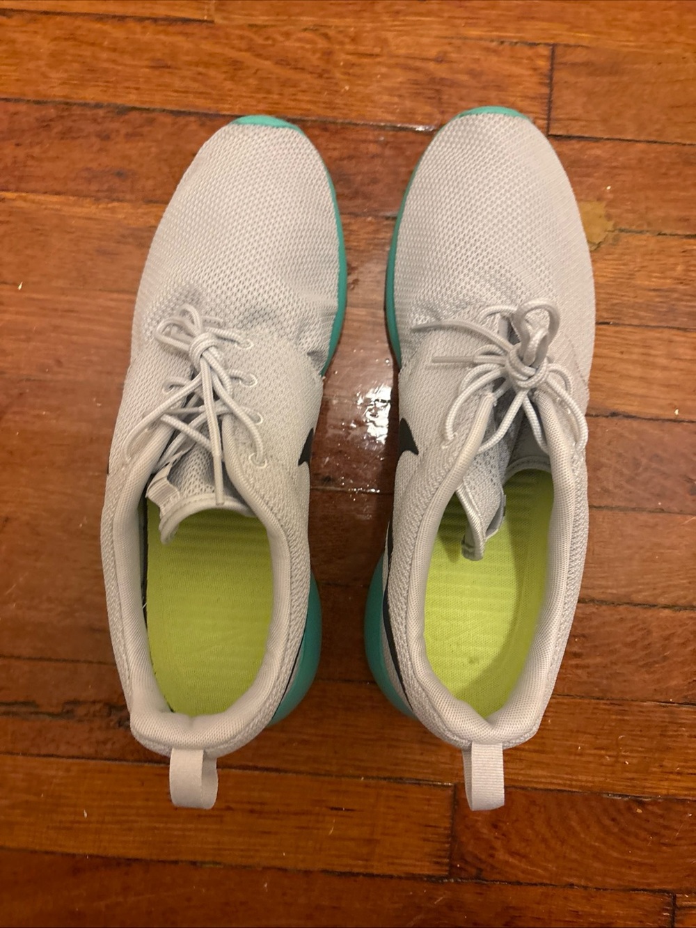 Men’s Nike Roshe calypso Mesh Sneakers Teal Sole size 12 - Picture 3 of 8
